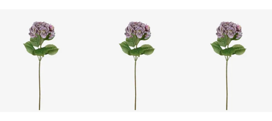 Mica Decorations-Purple Hydrangea Artificial Flower | Hermagic