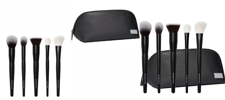 Morphe Face The Beat 5-Piece Face Brush Collection | Hermagic