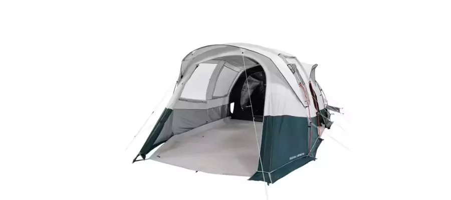 Camping tent with poles - 6 people - 3 bedrooms