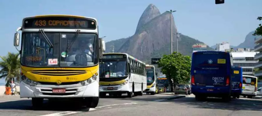 Most popular bus routes in Rio de Janeiro