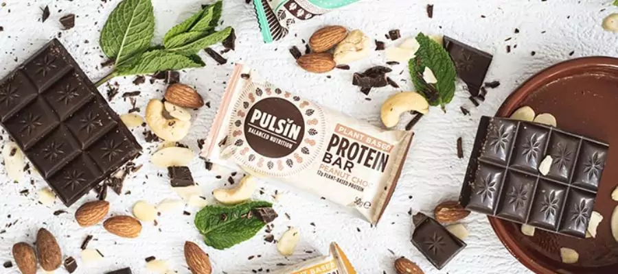 Pulsin' vanilla choc chip protein booster - 50g