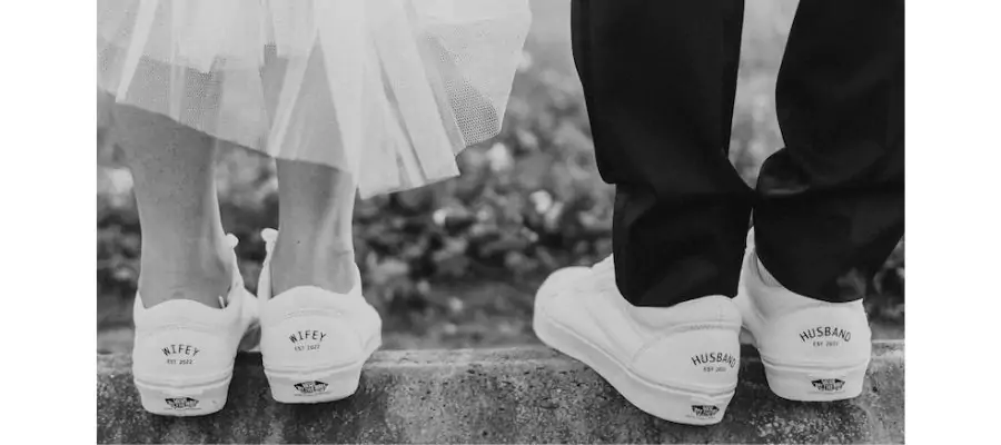Wedding Shoes - Vans Wedding shoes