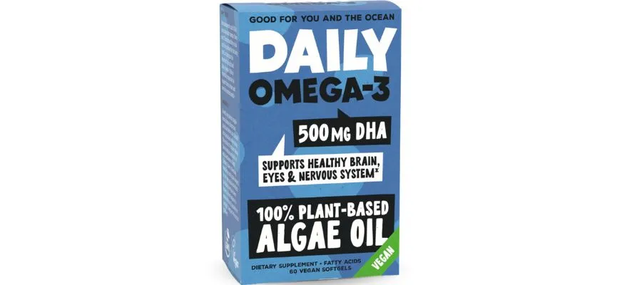 Daily Supplements Daily Omega-3 with DHA (60 Capsules)