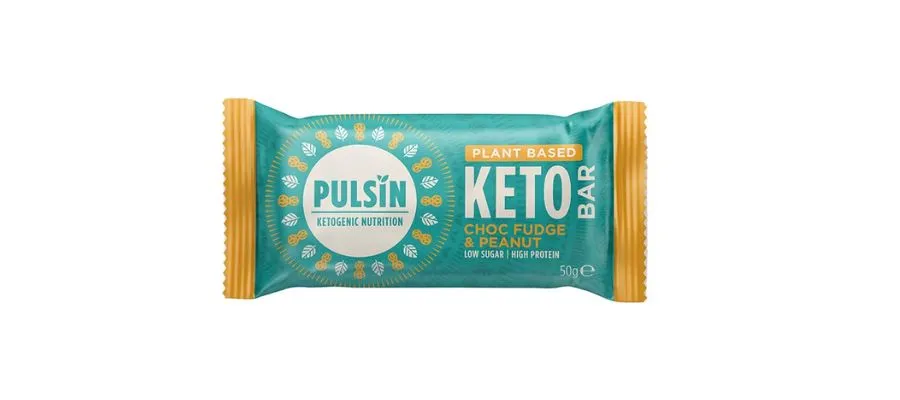 Pulsin Choc Fudge & Peanut Keto Bar