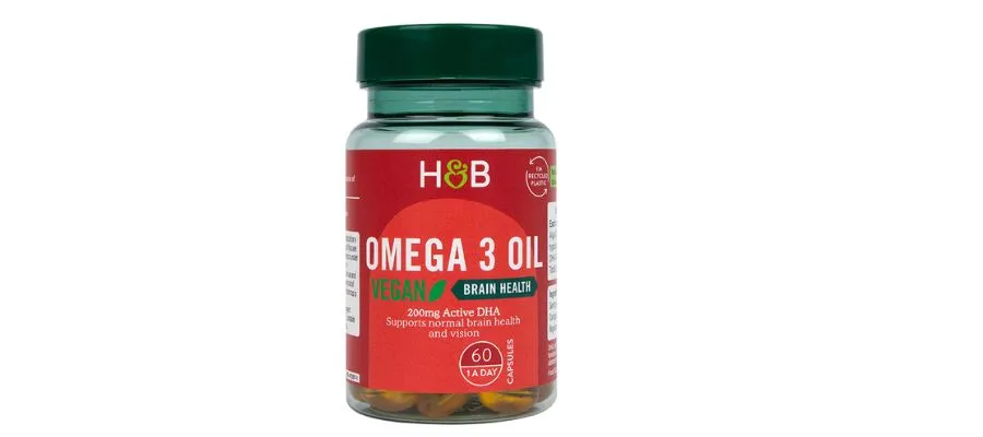 Holland & Barrett Vegan Omega 3 with DHA and EPA - 60 capsules