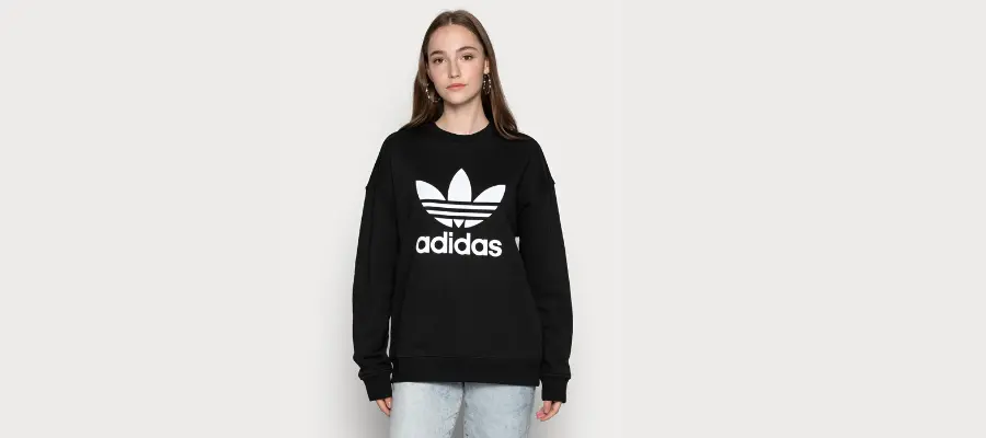 Adidas Originals Crew - Sweatshirt - Black