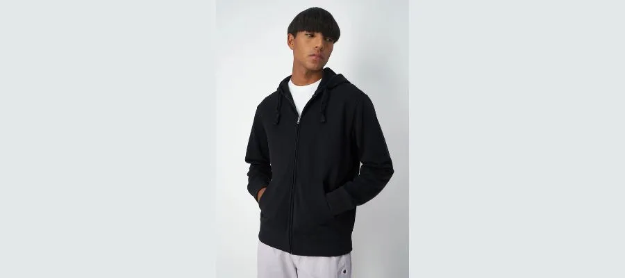 Champion Rochester SET - Sweater With Zipper - Black