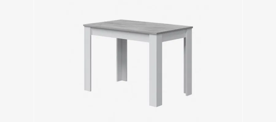 Conforama claudia cement fixed kitchen table