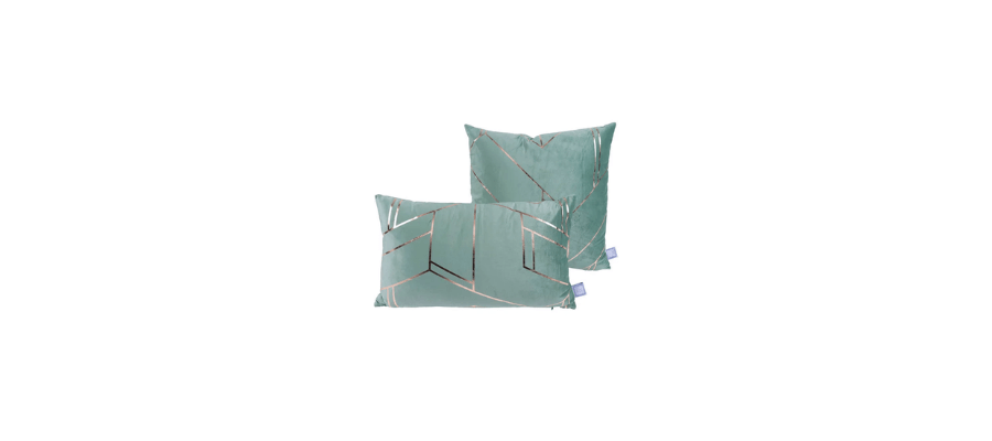 Decorative cushion - green