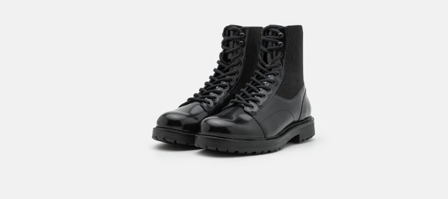 Diesel D-ALABHAMA BT - Lace-up Ankle Boots - Black
