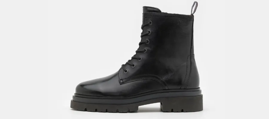 Gant Ramzee mid boot - lace-up ankle boots - black