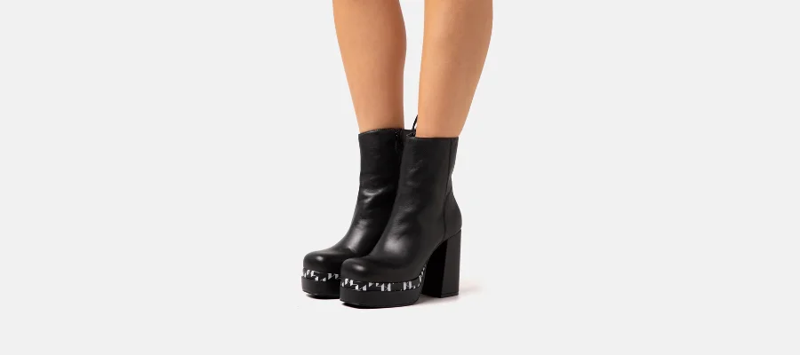 Karl Lagerfeld - Strada Gore Boot - Ankle boots with platform sole - black