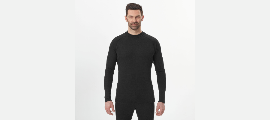 Men's Warm Ski Undershirt - BL 100 - Black (€6.90)