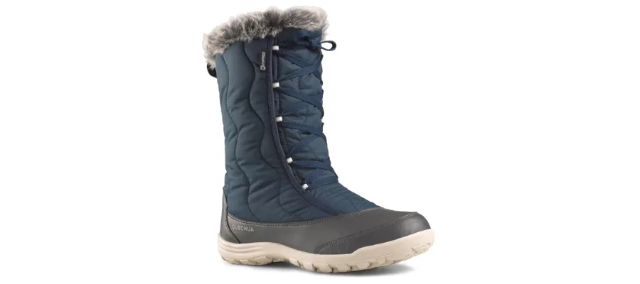 Quechua SH500 X-Warm Waterproof Lace-Up Snow Boots Women's