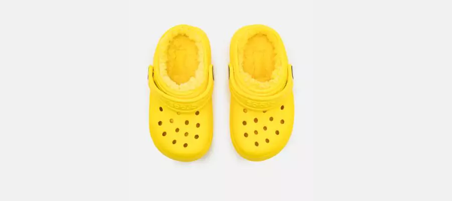 Crocs Classic Unisex Bath Slippers- Yellow