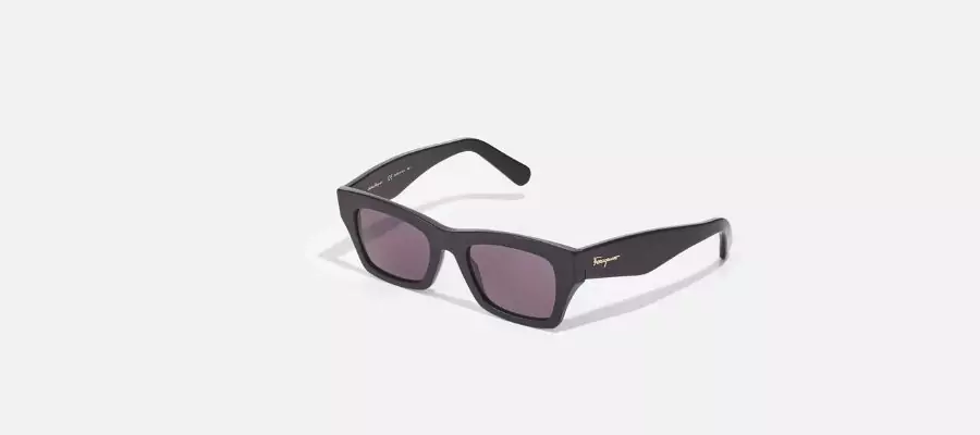 Ferragamo - sunglasses – black
