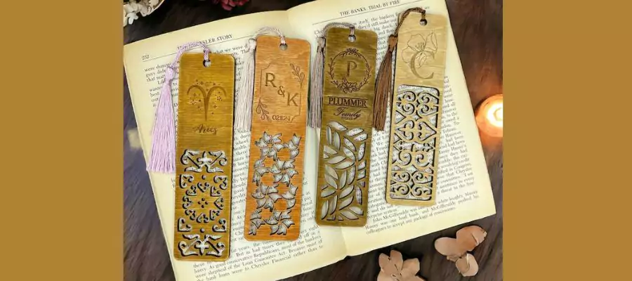 Personalized Wooden Bookmark