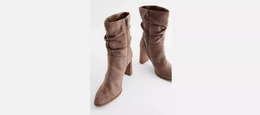 Thigh boots - dark brown