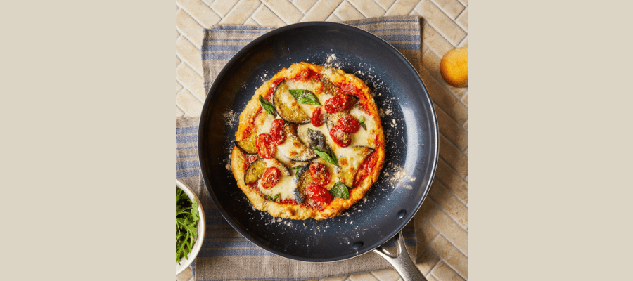 DIY Pizza Parmigiana With Aubergine 