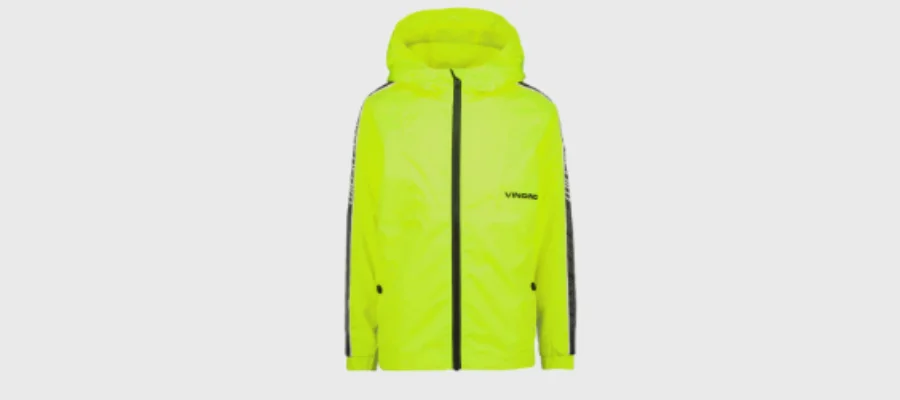 Neon Yellow Outdoor Jacket