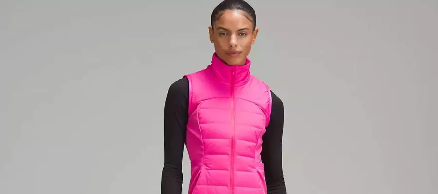 Quilted vest for women
