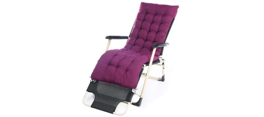 Outdoor Patio Lounge Recliner Chair Cushion
