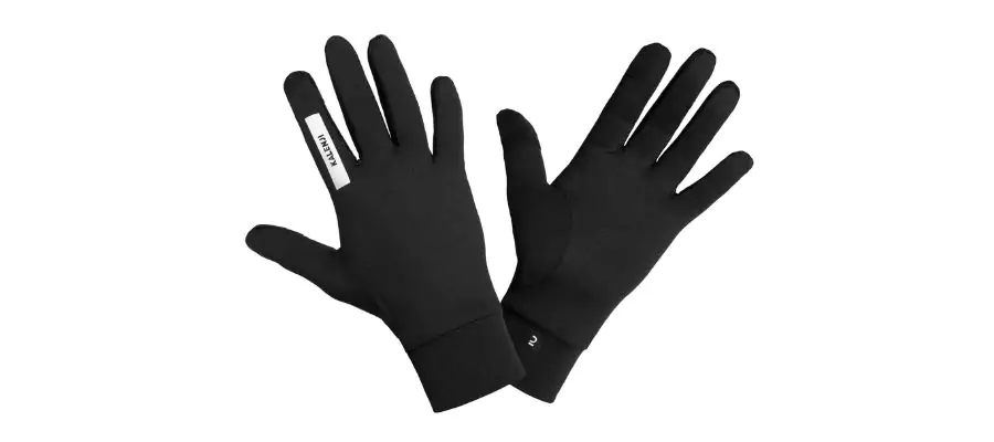 WARM100 V2 Men's/Women's Tactile Running Gloves Black