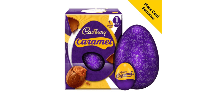 Cadbury Caramel Traditional Chocolate Easter Egg 