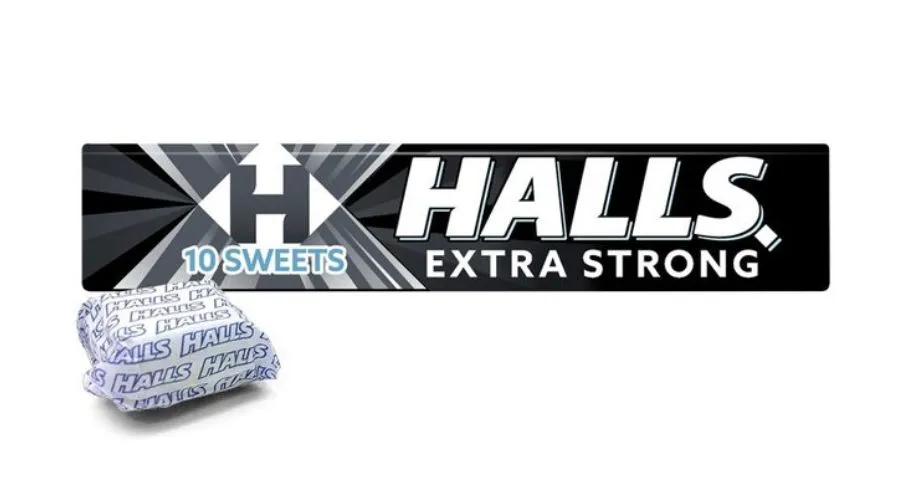 Halls Extra Strong Menthol Action Throat Sweet
