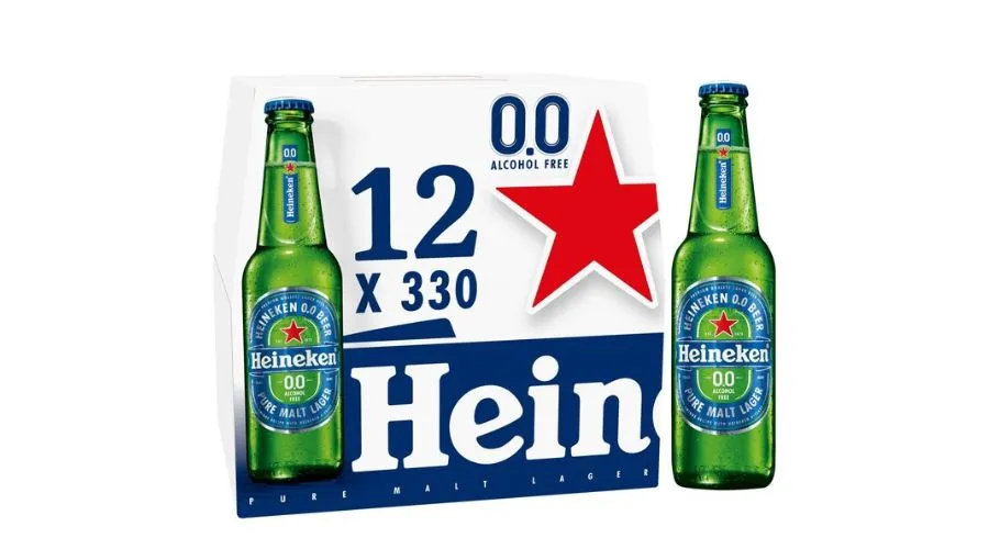 Heineken 0.0 Alcohol Free beer 