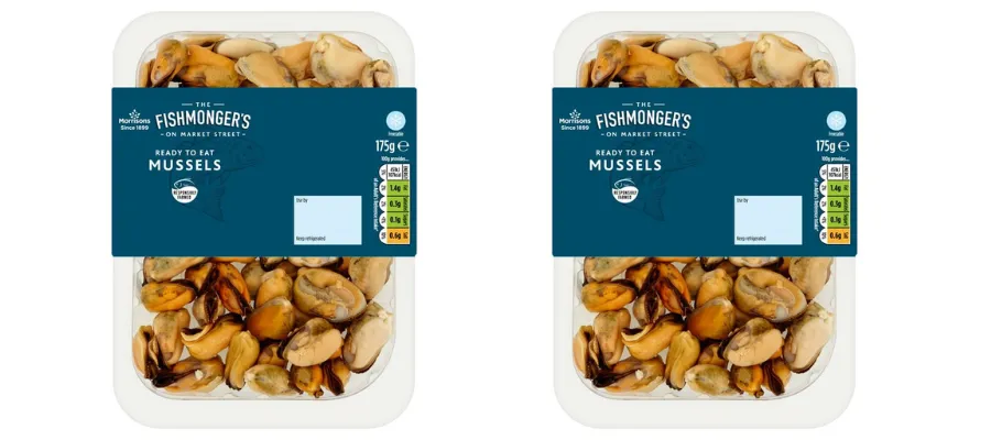 Morrisons Fishmonger Cooked Mussels