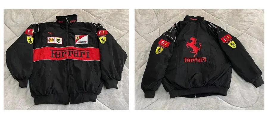 Formula 1 Vintage Unisex Ferrari Racing Jacket