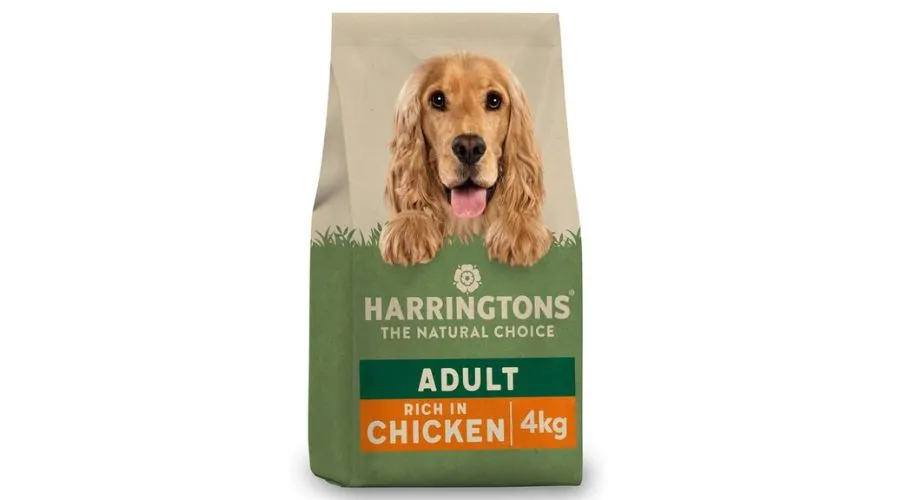 Harringtons Dry Adult Dog Food Rich in Chicken & Rice (4KG) 