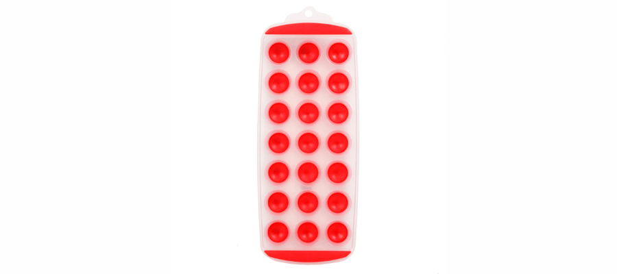 Red Easy Ice Cube Tray