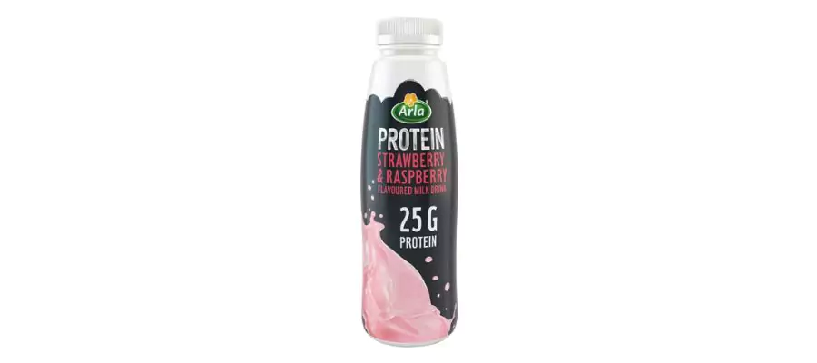 Arla Protein Strawberry & Raspberry Milk Shake
