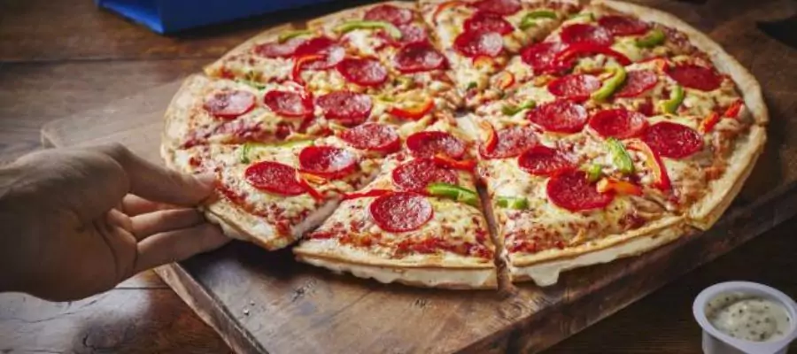 Domino's Double Decadence Pizza
