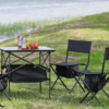 folding picnic table and chair set