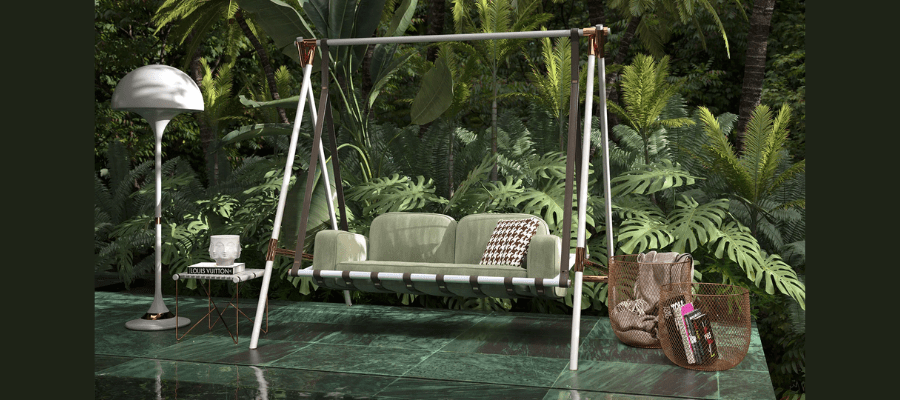 garden swing chair 