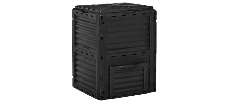 Large 340-litre Garden Composter Outdoor Compost Bin