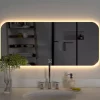 Led bathroom mirror