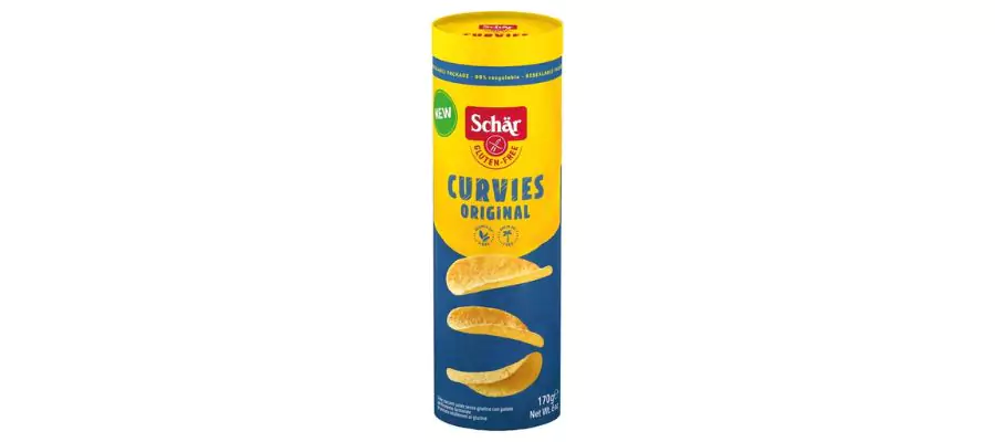 Schar Gluten Free Curvies Original Crisps
