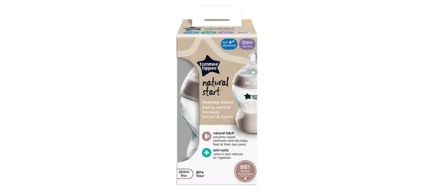 Tommee Tippee Closer to Nature 260ML Bottle 0M+