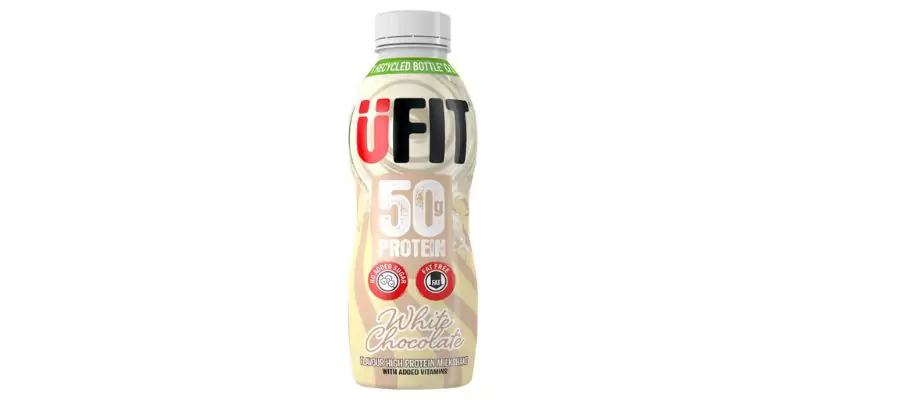 Ufit High Protein Shake Drink White Chocolate