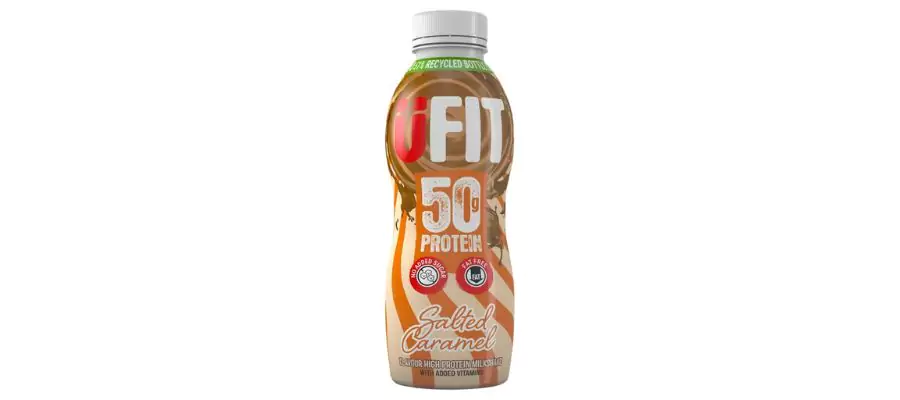 Ufit Salted Caramel High Protein Shake