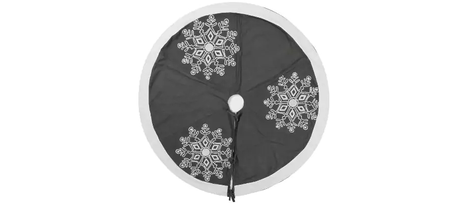 60’’ Winter Snowflake Tree Skirt by Vickerman