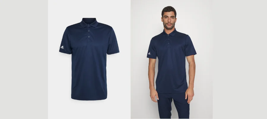 Adidas Golf PERF Polo Shirt - Dark Blue