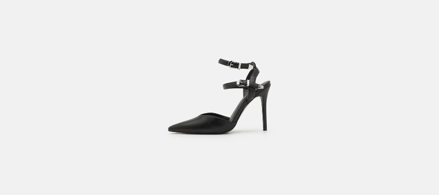 Even&Odd Wide Fit, High heel sandals - black