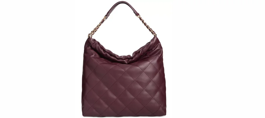 Kyliee Quilted Faux Leather Large Shoulder Bag
