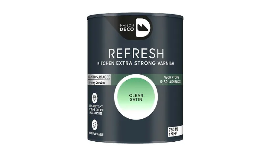 Maison Deco Refresh Kitchen Extra Strong Varnish Clear