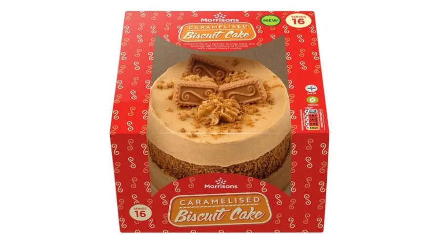 Morrisons Caramelised Biscuit Cake